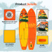 Сапборд Palm Orange Funwater 2025 New